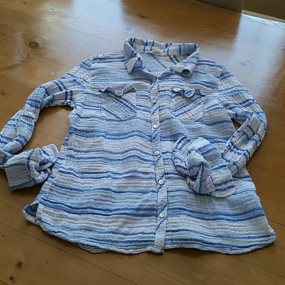 Lovestitch Chambray Button Down Shirt