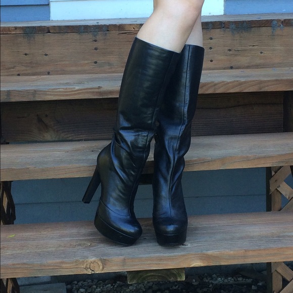 Jessica Simpson Leather Boots 9