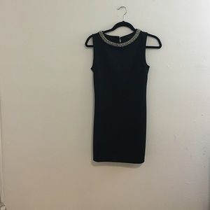 New Forever 21 black dress with rhinestones