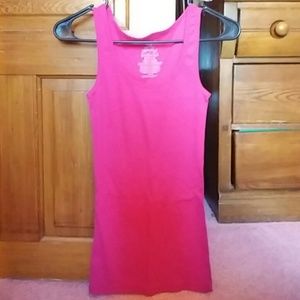 Pink tank top