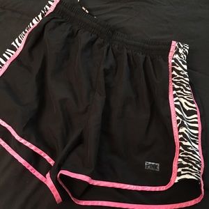 Vs pink jogging shorts