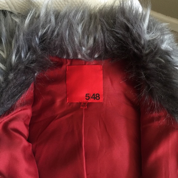 NWOTs Smokey Gray Faux Fur Vest - Picture 3 of 4