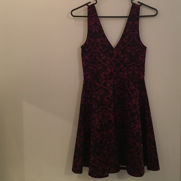 Maroon dress