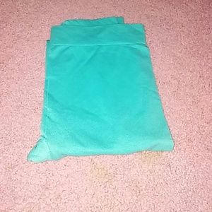 Teal leggings