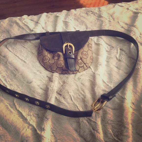 Michael Kors small bag belt