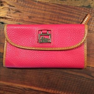 Dooney & Bourke Red wallet & other wristlet!