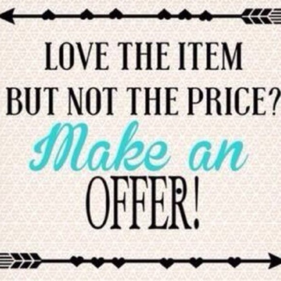 MAKE AN OFFER! 👍🏼😊