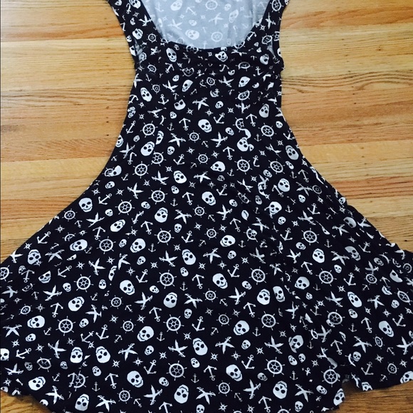 Black & White Skull Dress