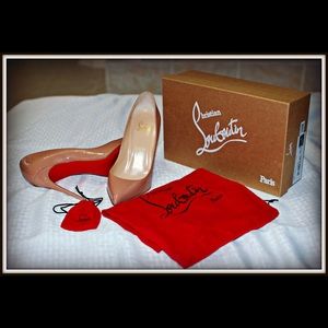 Authentic Christian Louboutin Nude