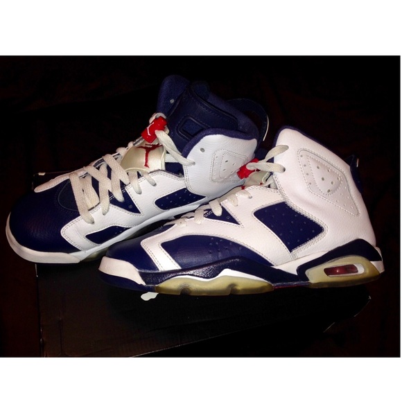 Air Jordan retro 6 2012 Olympic size 6 - Picture 2 of 6