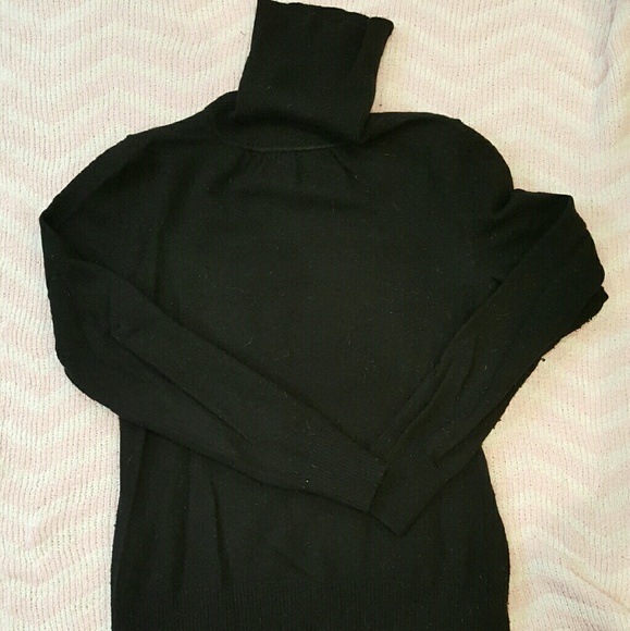 *SALE* Calvin Klein Black Turtleneck wool sweater