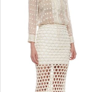IRO Oletta Open weave-Maxi Skirt