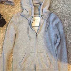 Abercrombie hooded zip up