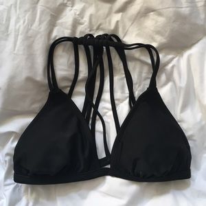 strappy back bikini top