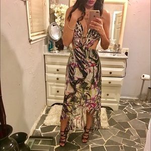 Bebe High Low Summer Dress