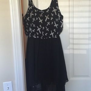 Royal Bones High/low dress. Size L