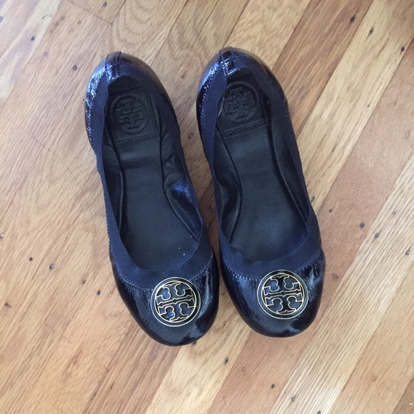 Tory Burch black flats.