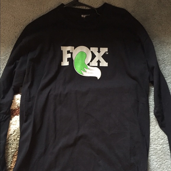Fox black long sleeve tshirt