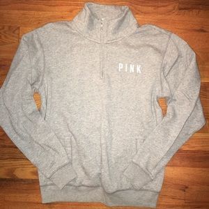 PINK VS Gray Sweatshirt Hoodie Size X-Small