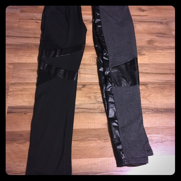 SOLD!!! 2 pairs of leggings! Yes both!