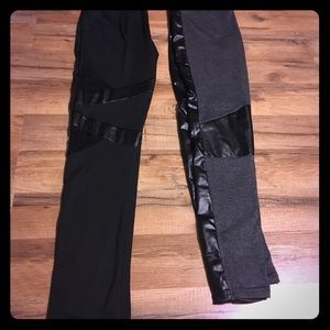 SOLD!!! 2 pairs of leggings! Yes both!