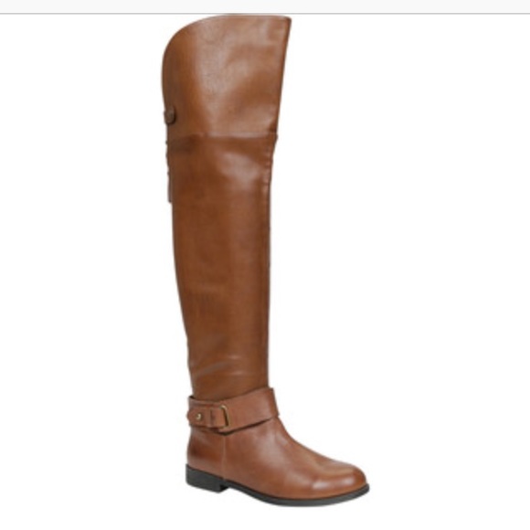 REDUCED - ALDO Valkyrie Cognac Boots