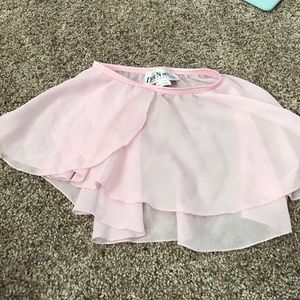 Pink dance skirt
