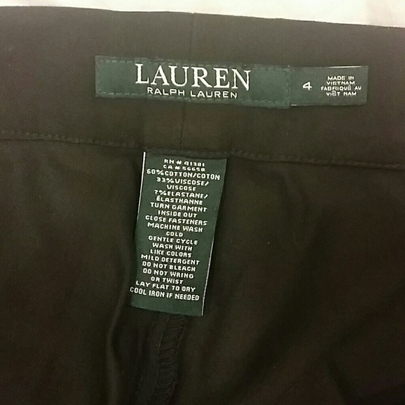 Ralph Lauren - Black pants - Picture 2 of 2