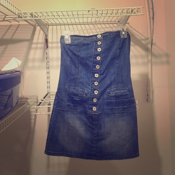 👗denim mini dress👗