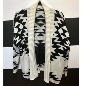 Geo patterned sweater