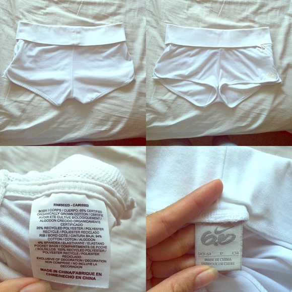 Nike 6.0 white short
