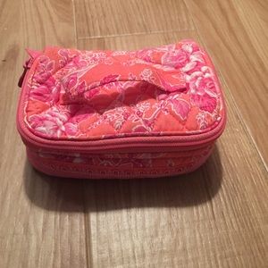Vera Bradley travel jewelry pouch