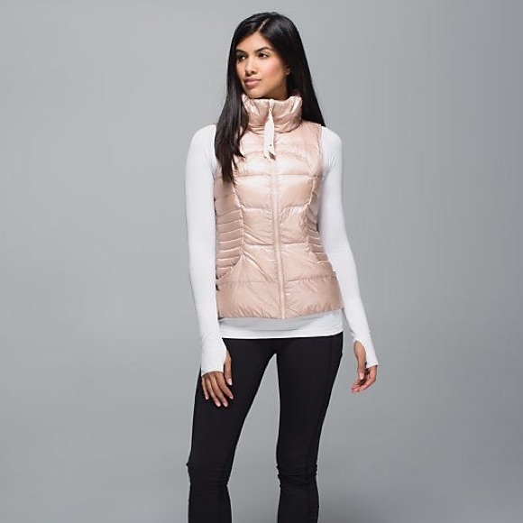 Size 4 "wheat" fluffin awesome vest