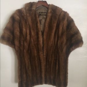 Fur stole vintage!