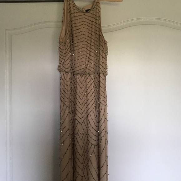 Adrianna Papell Beaded Gown