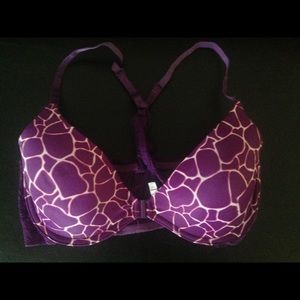Giraffe front clip lace bra