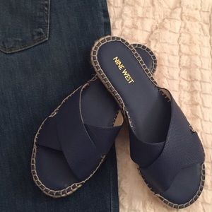 Nine West Slip On Sandal