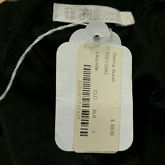 Mesh Top Ruffle Tank - Picture 3 of 3