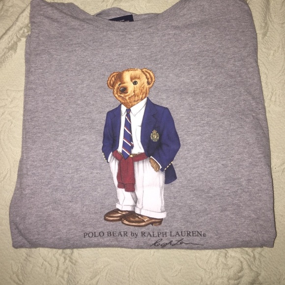 Vintage Polo Bear T-Shirt Size L