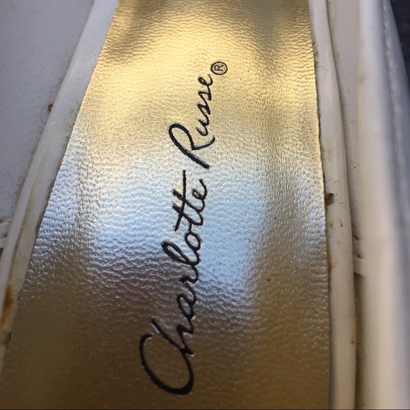 White Stiletto Heels - Picture 2 of 4