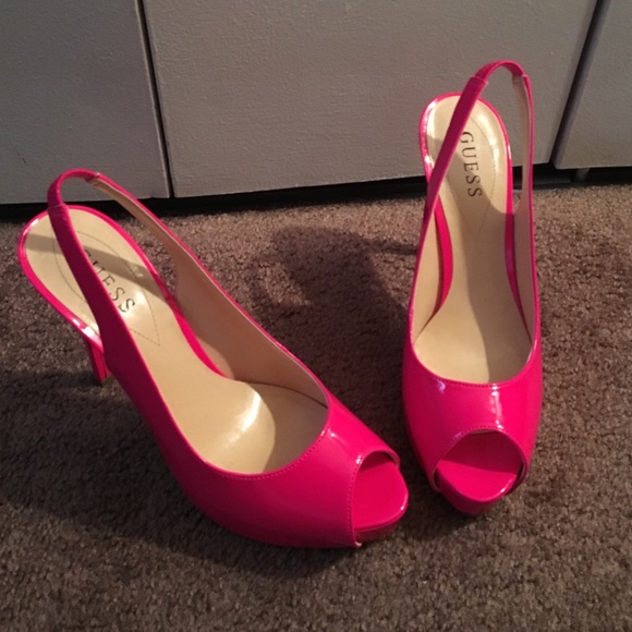 pink heels size 9