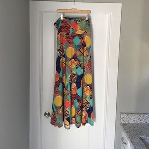 LulaRoe Neverworn Maxi Skirt XL