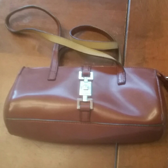 Small cognac Mondani purse
