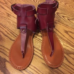 Brown sandals