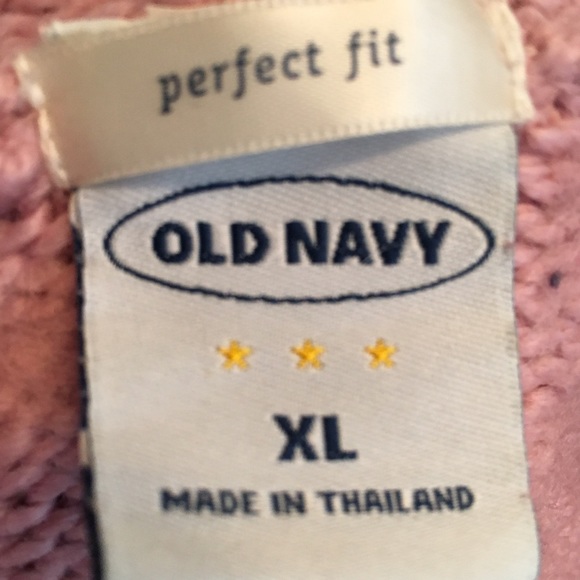 Cute Pink Old Navy Hoodie Sweater - Picture 3 of 3