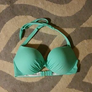 Victorias Secret Push Up Halter Bikini Top
