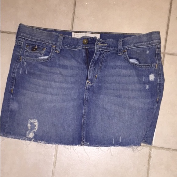 Jean Mini Skirt