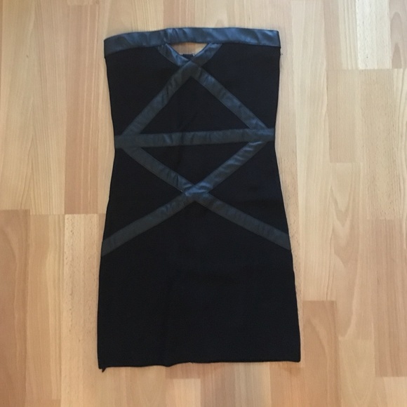 Bebe black dress