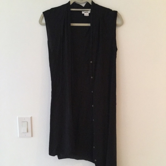 Helmut Lang, asymmetrical belted vest, small