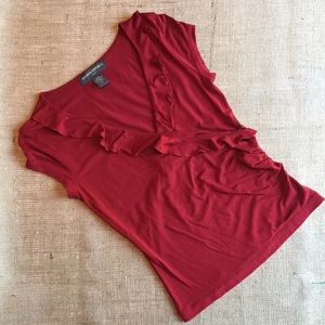 Banana Republic Factory • Ruffled Top • Size XS